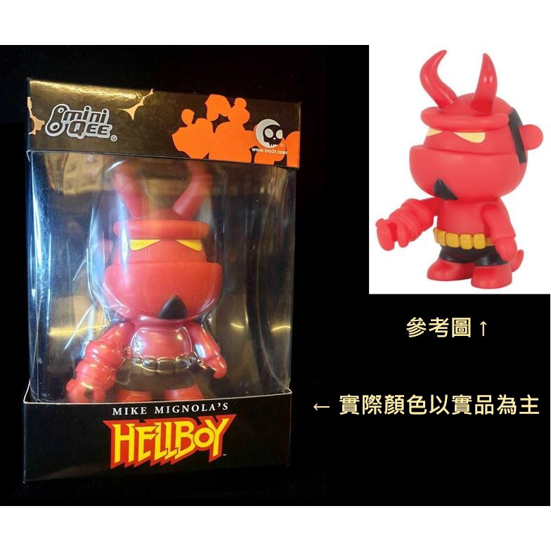 B-11 櫃 ： Toy2R 5” MINI QEE HELLBOY 地獄怪客 2013 　富貴玩具店