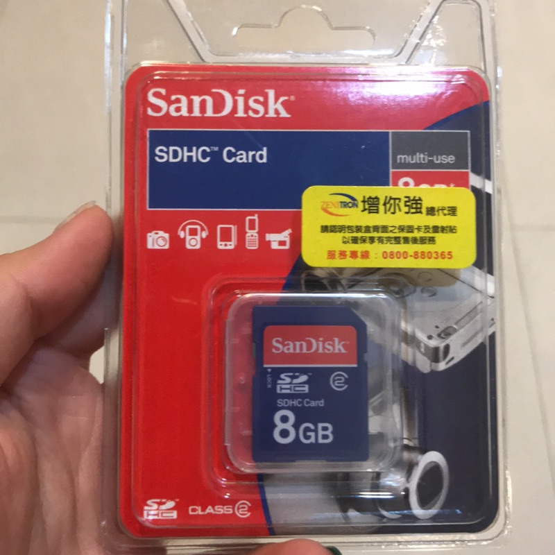 SanDisk 8GB 記憶卡