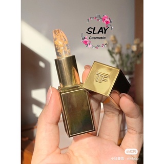 【現貨】🌸SLAY🌸 Tom Ford 小金管透明24k金箔變色潤唇膏 金箔潤唇膏