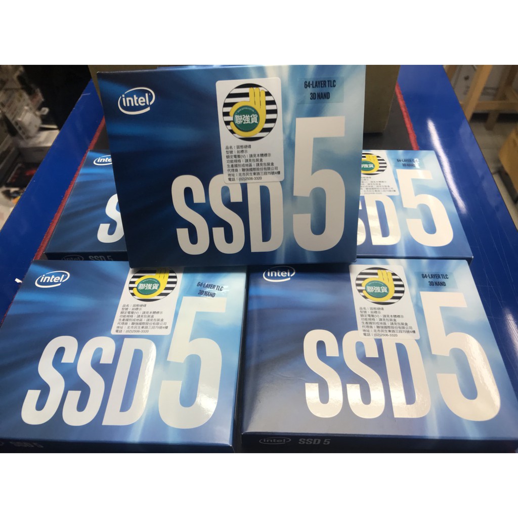 Intel 545s 256G 512G SATA3 2.5吋 SSD固態硬碟 (全新5年保/開發票)