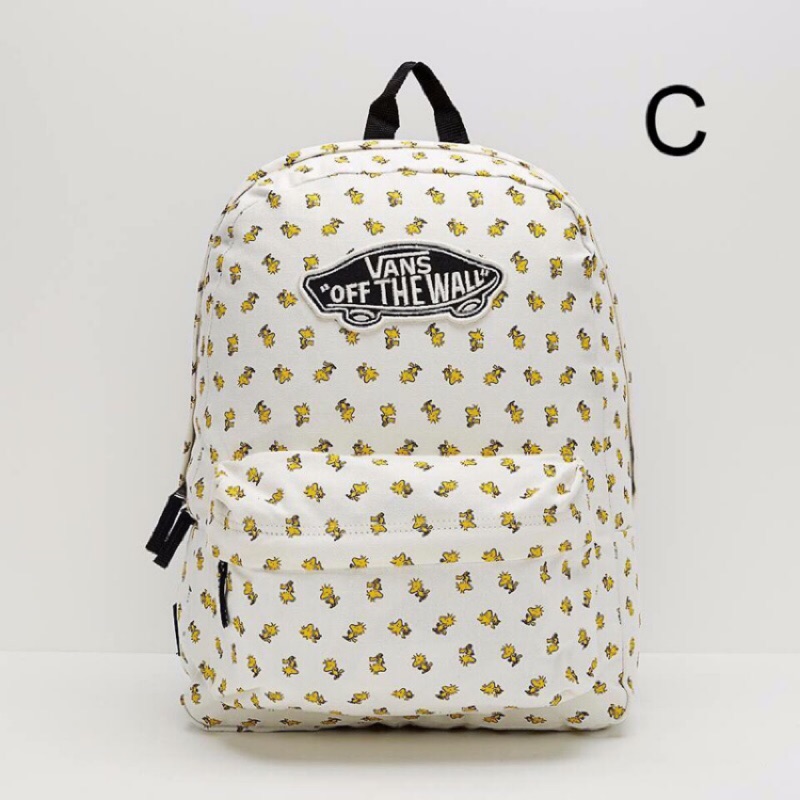 【LANYUStore】VANS X Peanuts Old Skool Backpack 史努比 後背包 書包 多夾層