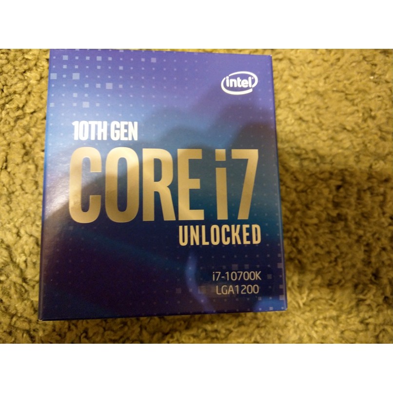 (koka17專屬賣場) Intel 英特爾 i7 10700K 8核16緒/1200/有內顯/不含風扇/捷元公司貨