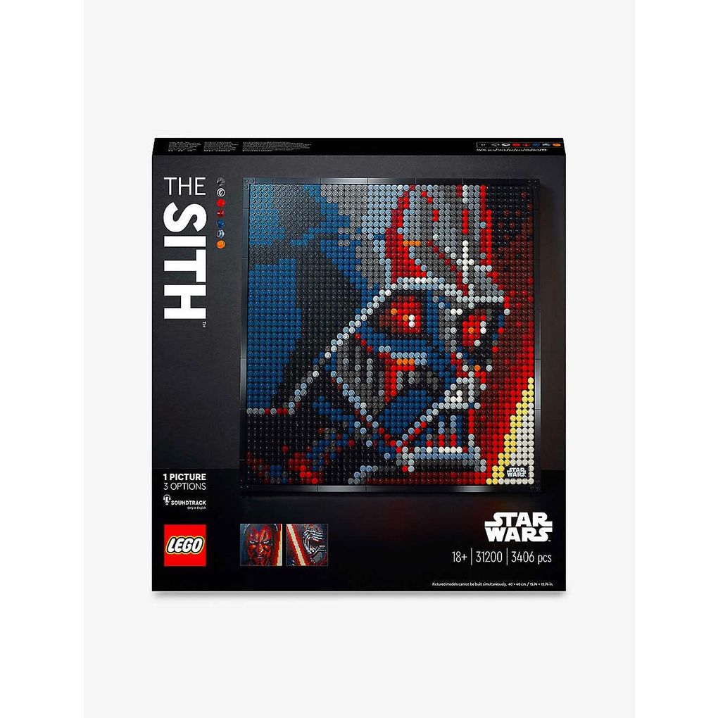 LEGO 31200 星際大戰 Star Wars 西斯大帝 黑武士 馬賽克藝術 樂高