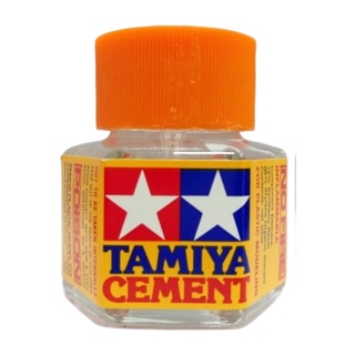 TAMIYA 田宮 模型膠 橘蓋小罐膠水 六角形 接著劑 塑膠模型用 苯乙烯樹脂粘合劑 20ml 貨號87012