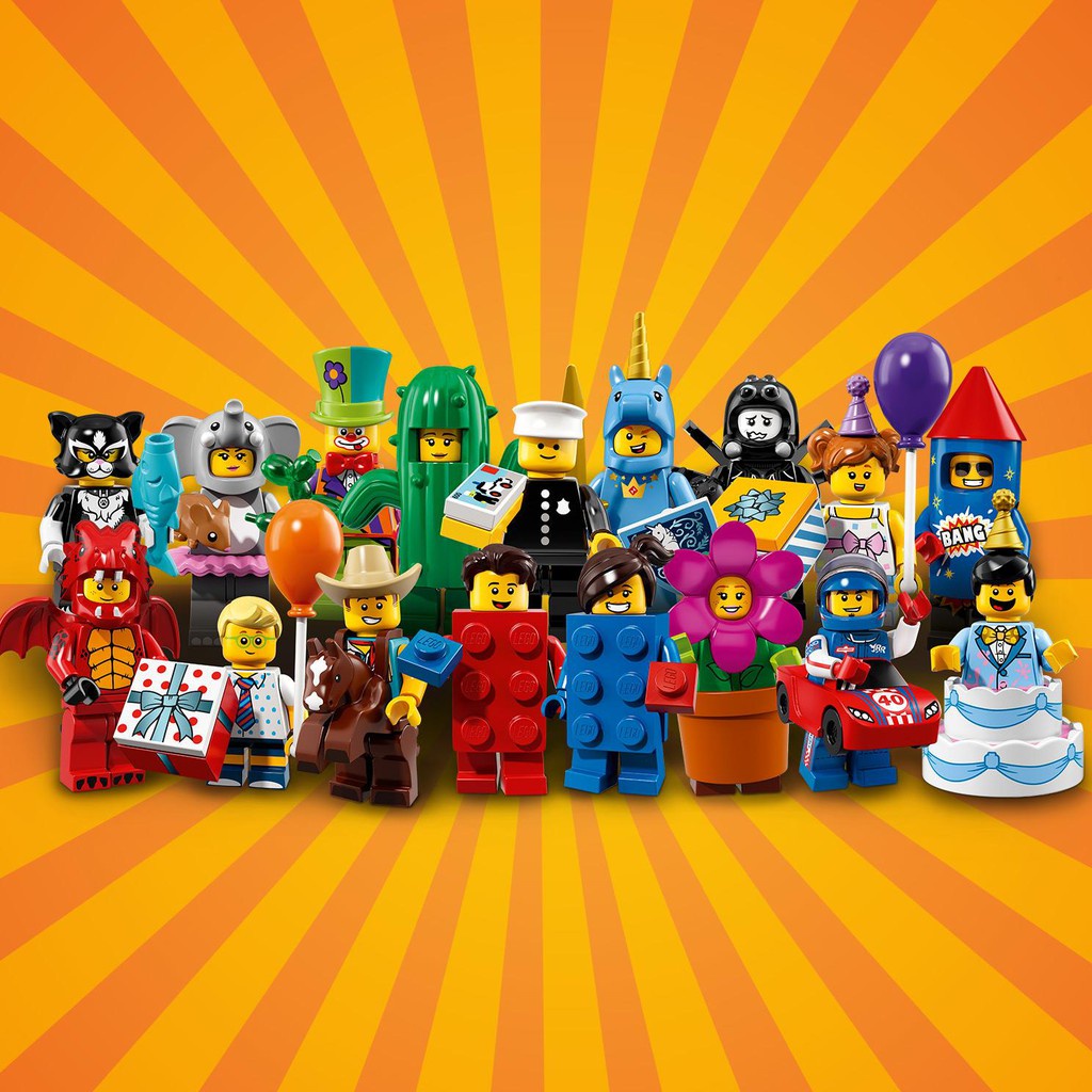 [大王機器人] 樂高 71021第18代人偶包 LEGO 抽抽樂 大全套17隻、小全套１６隻
