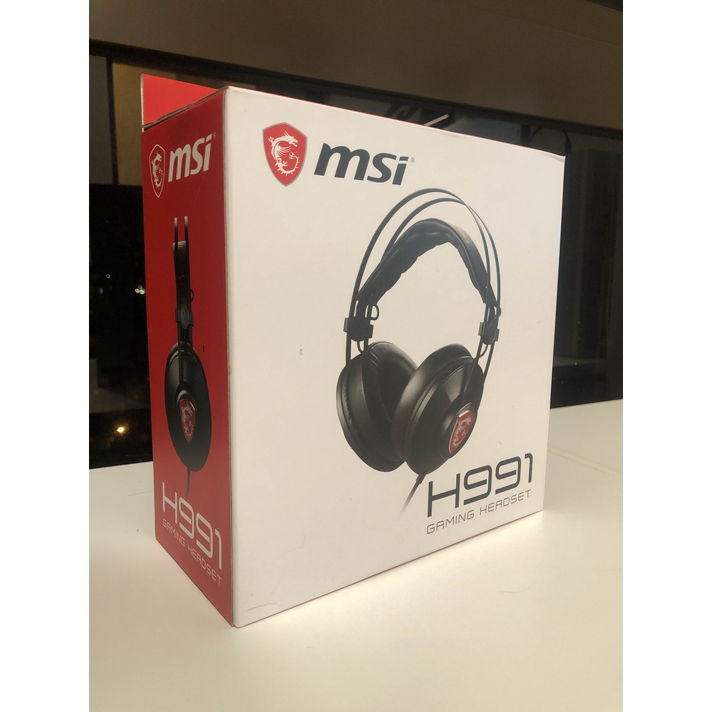全新 微星 MSI H991電競耳機