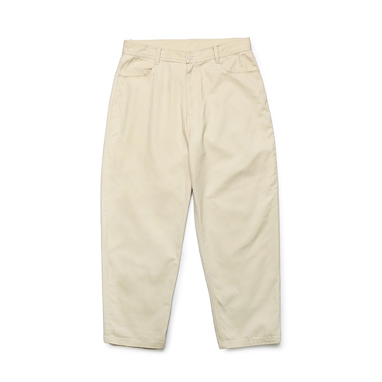 [B-SIDE]BEIGE CHINO PANTS 錐形 復古 舒適 修身剪裁 純棉 男士長褲