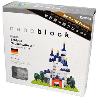 【nanoblock】德國新天鵝堡・Schloss Neuschwanstein・NBH_010・河田積木・KAWADA