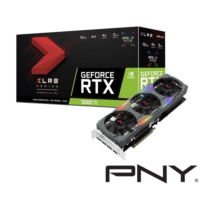 PNY GeForce RTX 3080 Ti 12GB XLR8 顯示卡