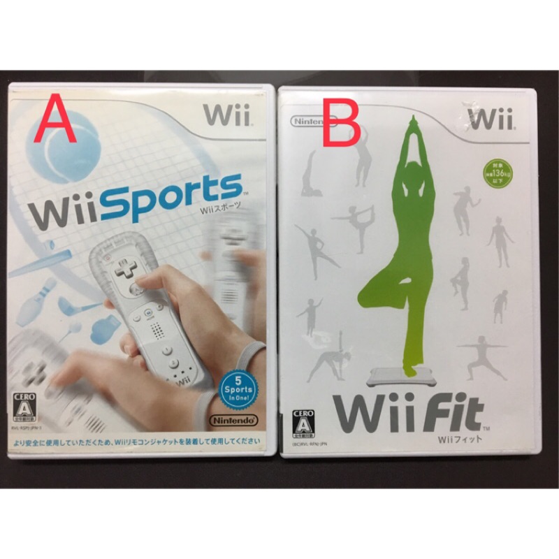 日本帶回 Wii 運動 Sports Fit 二手 遊戲 體感遊戲 日版 正版