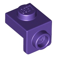 LEGO 6336391 36841 深紫色 1x1 側接 轉向 Medium Lilac