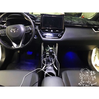 銳訓汽車配件精品-沙鹿店 Toyota Corolla Cross置物盒氣氛燈 原廠預留孔 專用 冰藍 深藍 白光