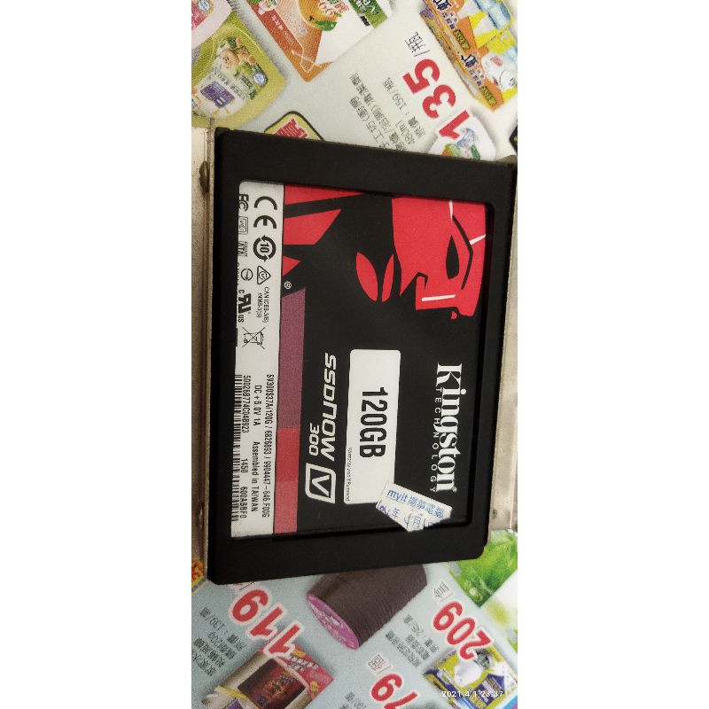 Sv300s37a 金士頓 120g SSD 二手良品