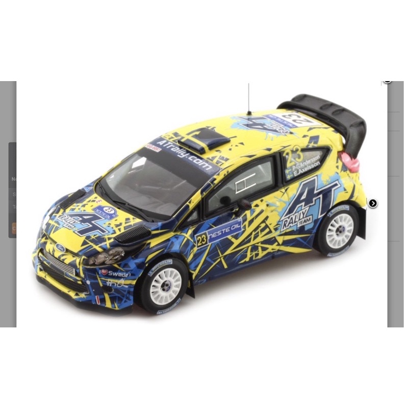 模王 IXO 1:43 福特 Fiesta RS WRC