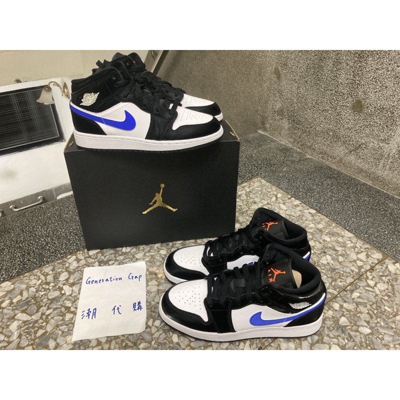 air jordan 1 mid gs black