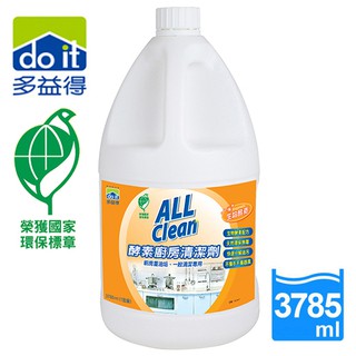 多益得-酵素環保廚房清潔劑(1加侖) 分解油汙 廚具清潔 酵素分解