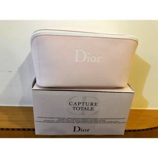 Dior粉色星星化妝包
