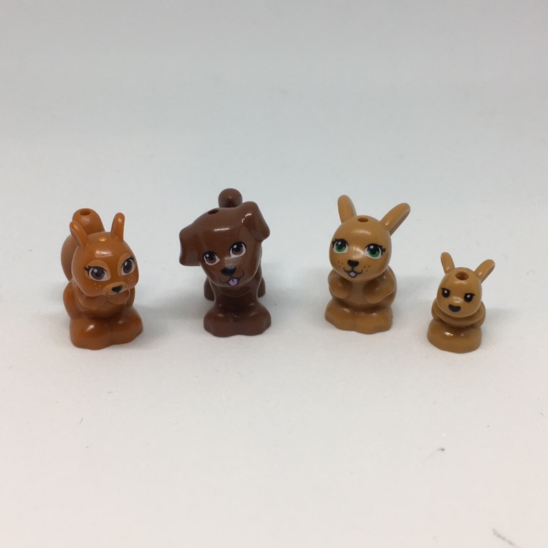 LEGO 樂高 動物 小動物 松鼠 狗 兔子【玩樂小舖】