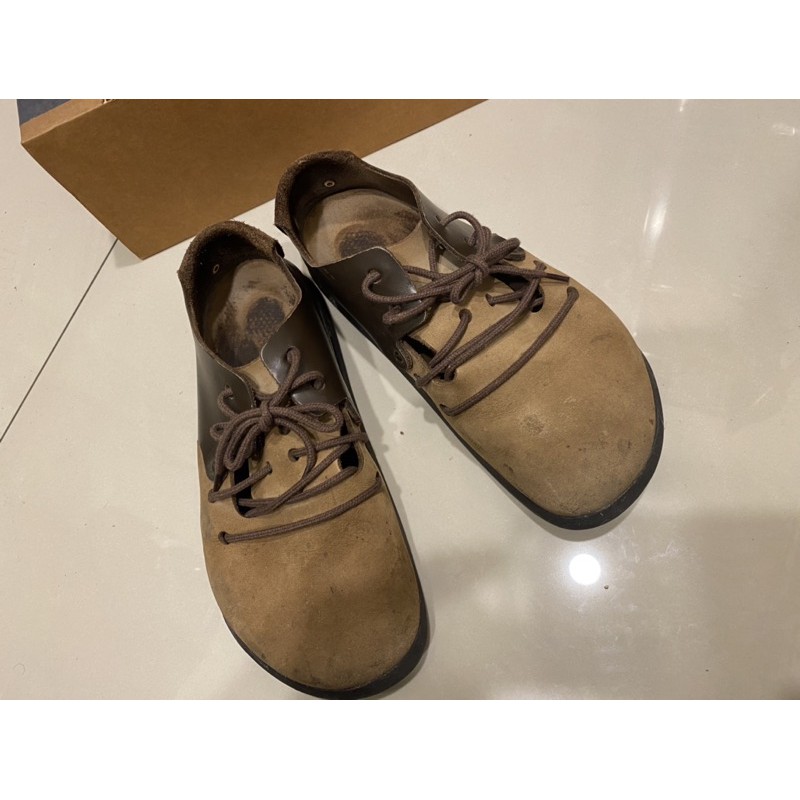 專櫃購入 BIRKENSTOCK 勃肯蒙大拿montana休閒鞋/全包皮鞋 咖啡色 41碼