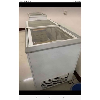 二手中古瑞興4尺3玻璃對拉式冰櫃，冷凍櫃，拉門式，型號RS-DF430，尺寸130～65～91cm，特價9900