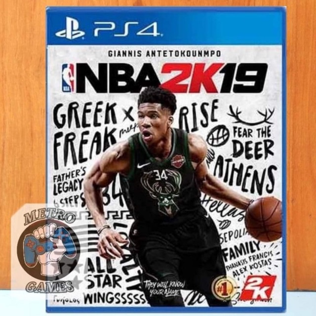 Nba 卡帶 2K19 PS4 籃球 NBA 2019 Playstation PS4 5 籃球 CD BD 遊戲遊戲
