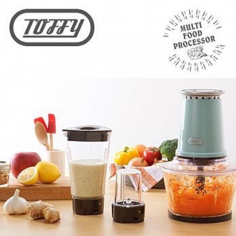 日本Toffy 多功能食物調理機，寶寶果泥副食品、濃湯、果汁機食譜