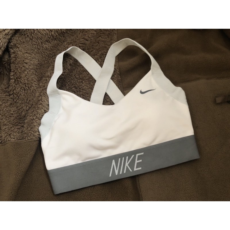 Nike運動內衣 xs 白色
