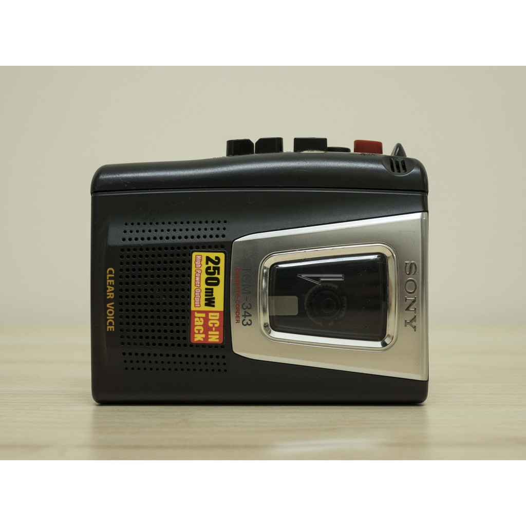 SONY TCM-343 卡帶隨身聽 收音機 錄放音機