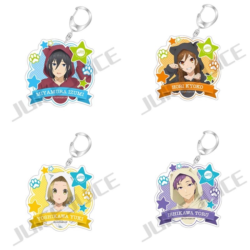 堀與宮村 壓克力吊飾堀京子宮村伊澄石川透吉川由紀綾崎禮未 蝦皮購物