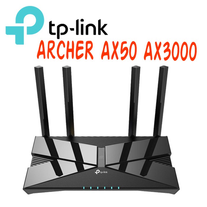 TP-LINK Archer AX50 AX3000 WiFi 6雙頻無線分享器 全新未拆封