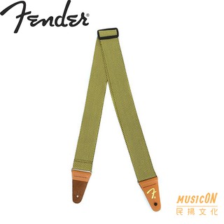 【民揚樂器】Fender原廠 經典款 Vintage Tweed 吉他背帶 電貝斯背帶
