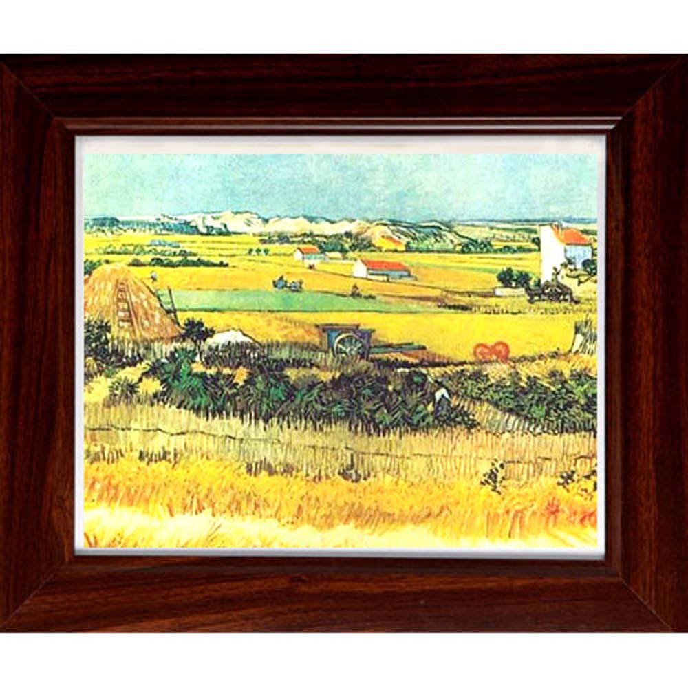 梵谷 米羅 夏卡爾  世界名畫 掛畫 複製畫 壁飾 含框 38x32cm
