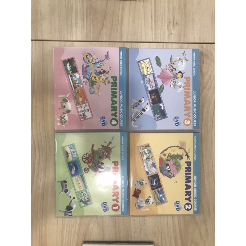 《斷捨離出清》山葉yamaha音樂教室 幼兒班教材DVD +第二冊CD