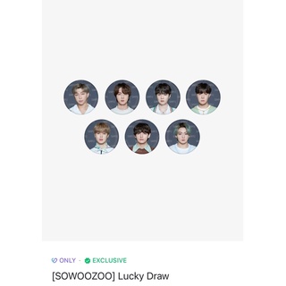 BTS 防彈少年團 sowoozoo 小宇宙 周邊 Lucky Draw隨機徽章-南俊 RM