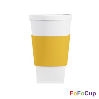 【通路最低價】FOFOCUP 台灣創意可摺疊16oz折折杯(黃色)