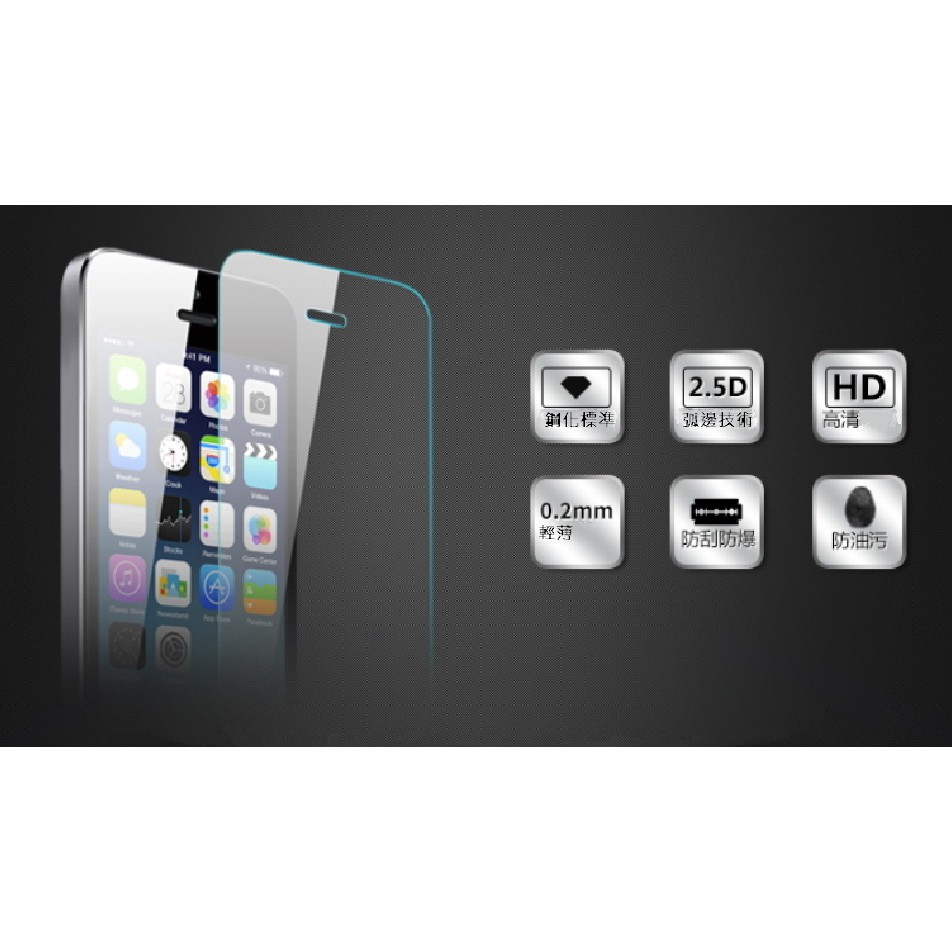 加強版★離子防指紋 蘋果 iphone 5S SE 鋼化膜 手機膜