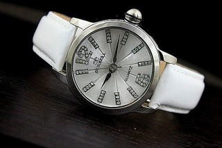 168錶帶配件 /台灣精品東森購物強打burrell貝瑞爾不鏽鋼錶殼傘型切割錶鏡石英錶20mm真皮錶帶