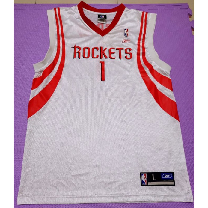 NBA RBK 休士頓火箭隊 Mcgrady T-Mac Reebok 主場白球衣 Replica 麥格雷迪球衣