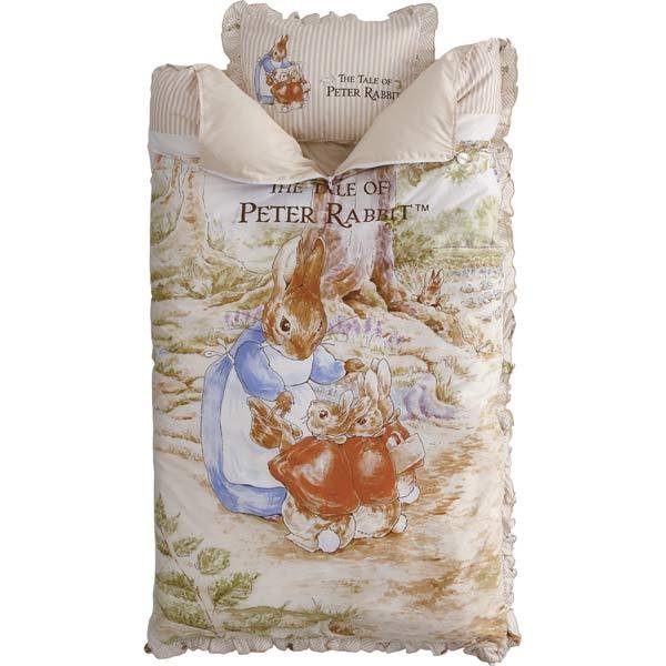 [免運]Peter Rabbit 奇哥比得兔田園童趣嬰兒兩用睡袋（附小枕）