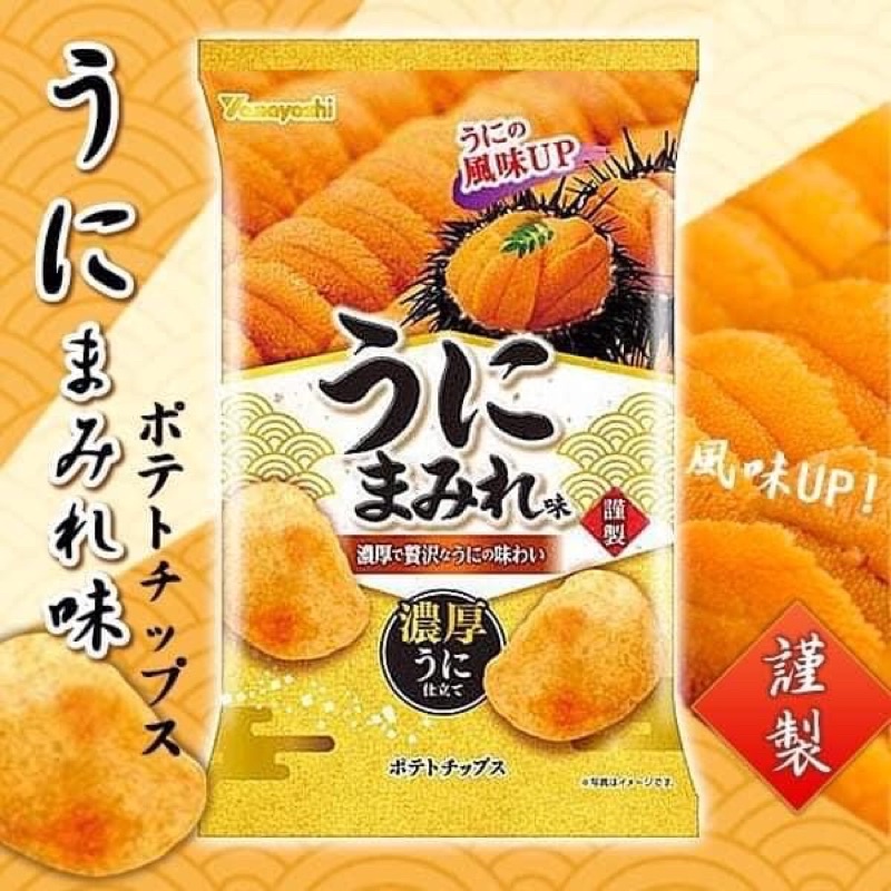 【預購】日本超人氣 濃厚海膽風味洋芋片
