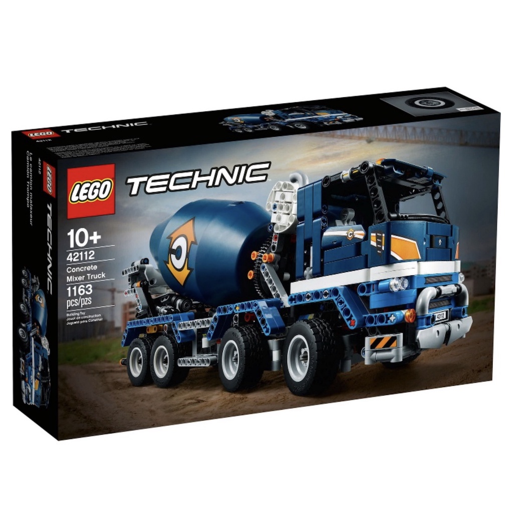 LEGO 樂高  42112 Concrete Mixer Truck 水泥攪拌車