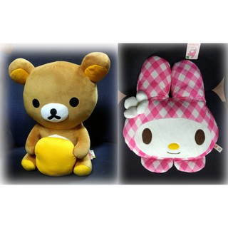 拉拉熊 Rilakkuma 坐姿絨毛娃娃/美樂蒂絨毛系列