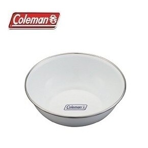 [ Coleman ] 琺瑯碗 單入 白 / CM-32361