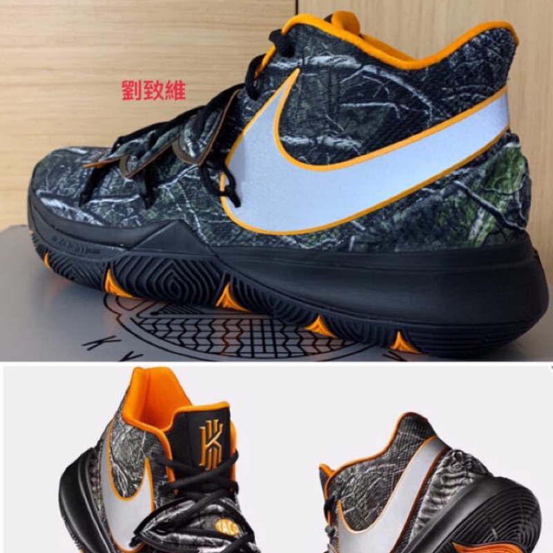 台灣公司貨 Nike kyrie 5 Ki taco 聯名 實著 nba 球員 橘 細節多 us 11