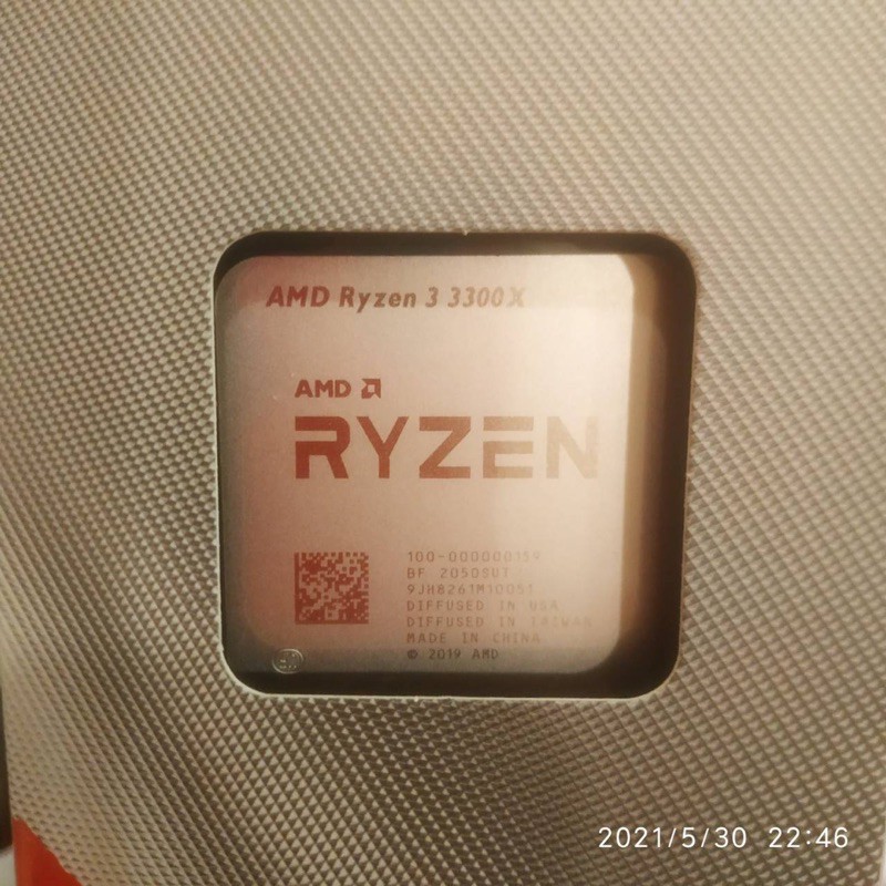 現貨全新未拆 AMD Ryzen 3 R3-3300X TSMC 7nm CPU 3300X