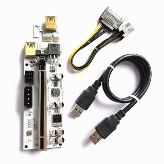 VER010-X PCIE 礦卡 轉接 轉板 顯示卡 轉接板 挖礦 競技 GTX RTX RX R9 XT
