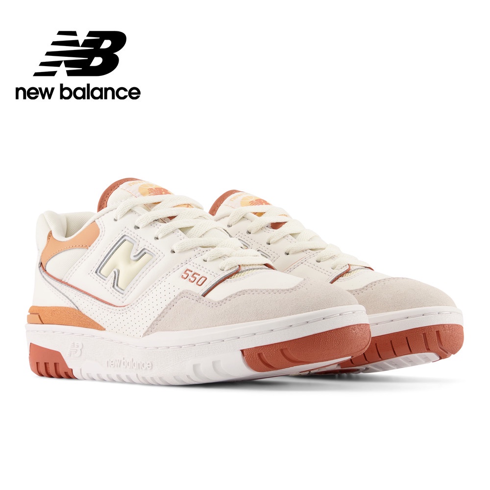 【New Balance】 NB 復古運動鞋_女性_奶油橘_BBW550WA-B楦 550