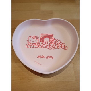 LE CREUSET FOR HELLO KITTY 法國風造型餐碗/餐盤（竹纖維）雪紡粉×心型餐碗 /餐盤 7-11