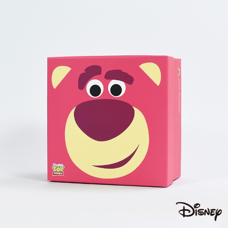 迪士尼  熊抱哥方形禮物盒收納盒(大) 禮物盒 包裝盒 置物盒 送禮 收納盒 禮品盒 NP118 文具旗艦店