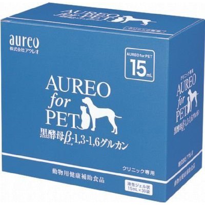 日本原裝Aureo黑酵母寵特寶健體速大包15ml*30